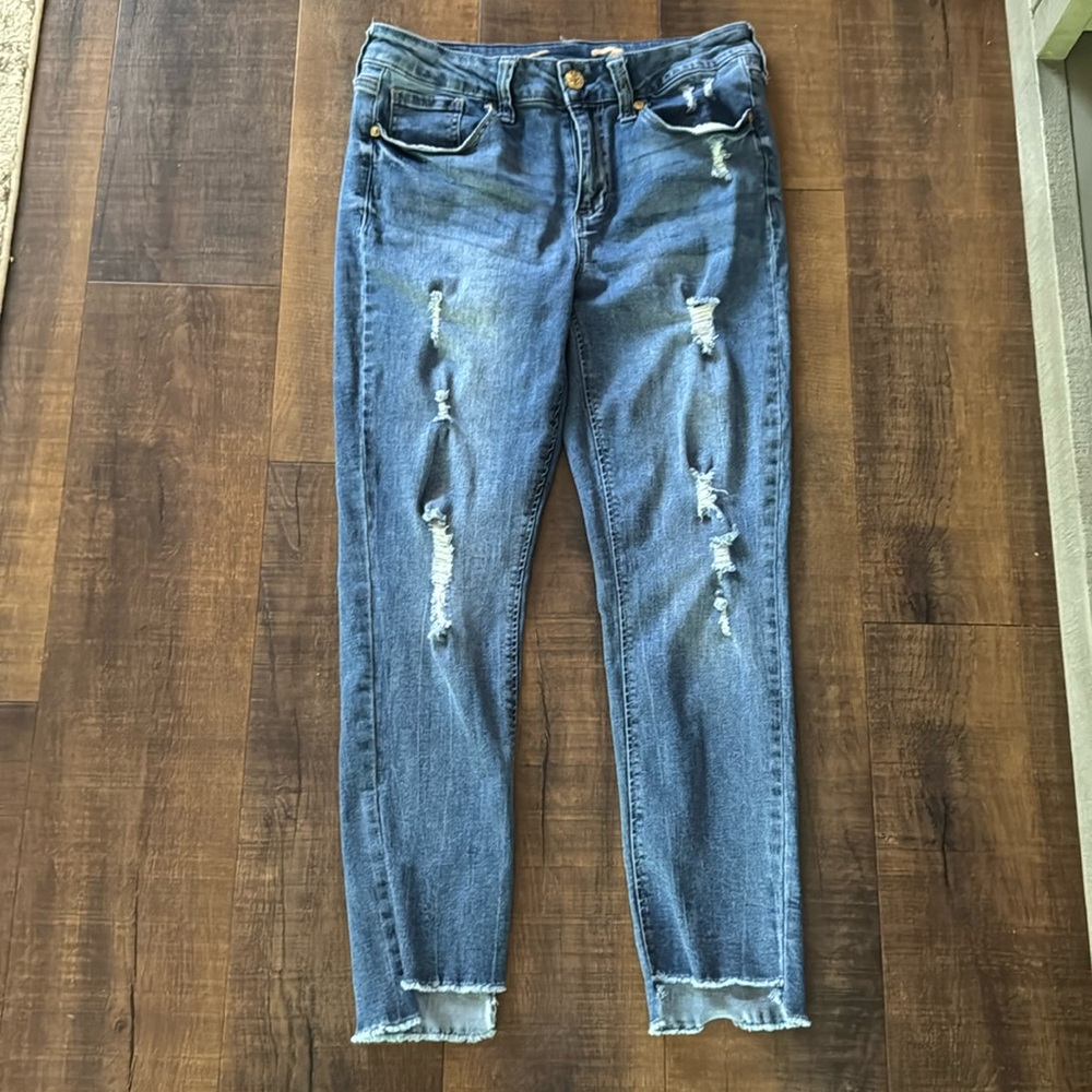 SEVEN 7 WOMENS SKINNY JEANS